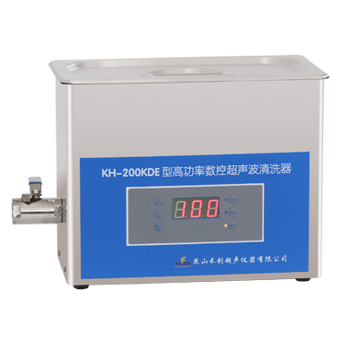 KH-200KDE型台式高功率数控超声波清洗器